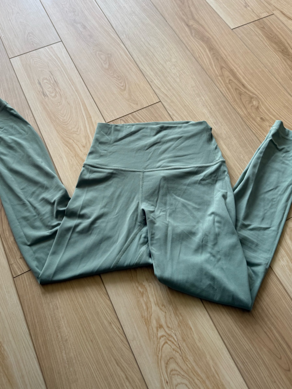 Green Lululemon Align Leggings